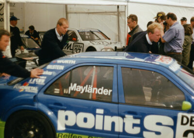 AMG Mercedes-Benz, International Touring Car Championship 1996, Rennen in Helsinki, Fahrer Bernd Mayländer (© privat)